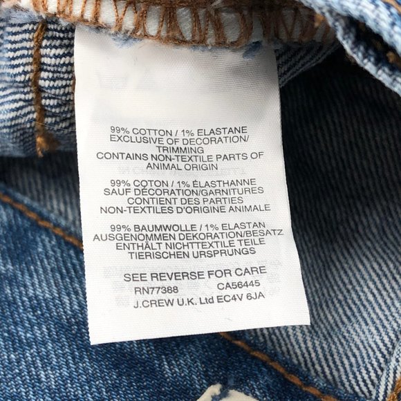 Madewell Blue Classic Straight Leg Jeans | Good Condition - Picture 3 of 7